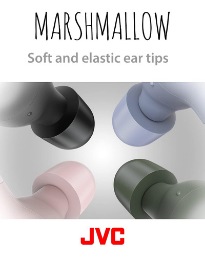 Auriculares Jvc New Marshmallow True Wireless Earbuds, Lo...