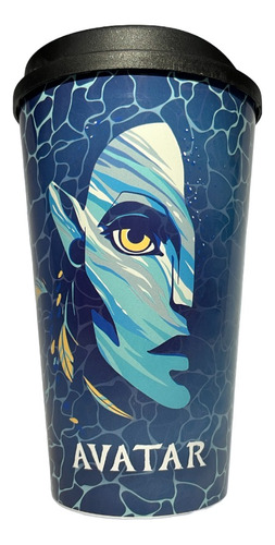 Vaso 32 Oz Tapa Dt Coleccionables Avatar Tirea Ppr 