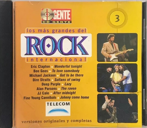 Los Mas Grandes Del Rock Internacional # 3(cd, 1998) 