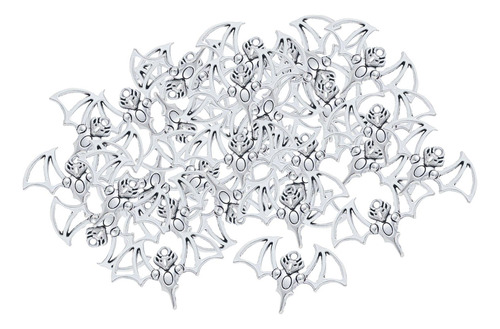 5 X 30 Uds Colgantes De Animales Dijes De Metal Plata