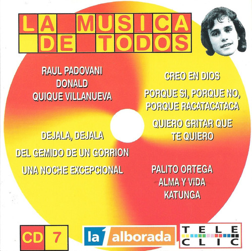 La Musica De Todos Cd 7 - Grandes Exitos Bailables De Los 70