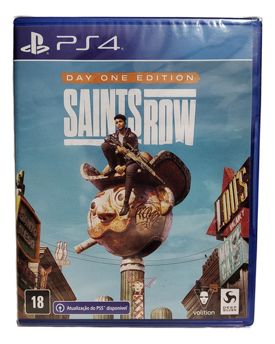 Saints Row Day One Edition Ps4 Lacrado Mídia Física (Usado)