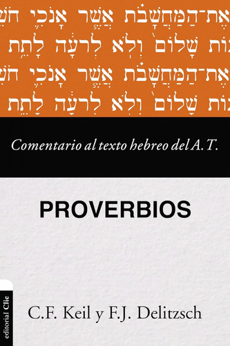 Comentario Texto Hebrero Del Antiguo Testamento Proverbios