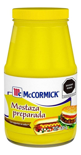 8 Pza Mostaza Mccormick Preparada 430 G