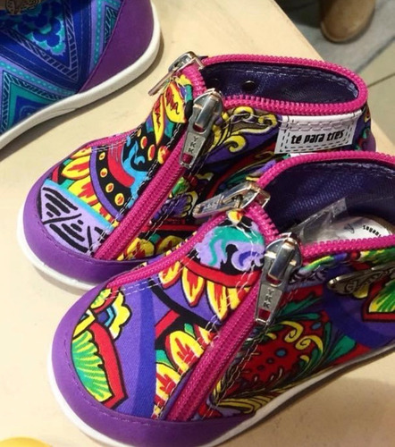 Zapatillas Infantiles Te Para Tres Modelos Exclusivos
