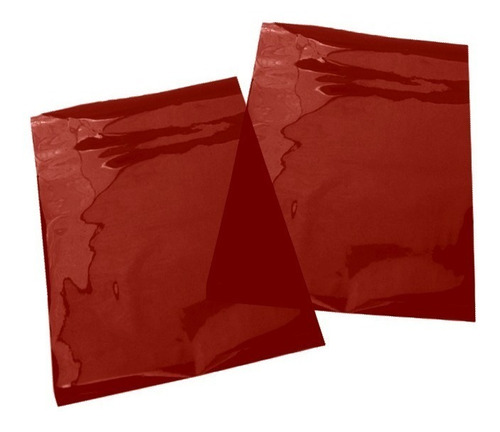 Filtro Gelatina Vermelho 25x30cm - 0,079mm Dezembro Vermelho