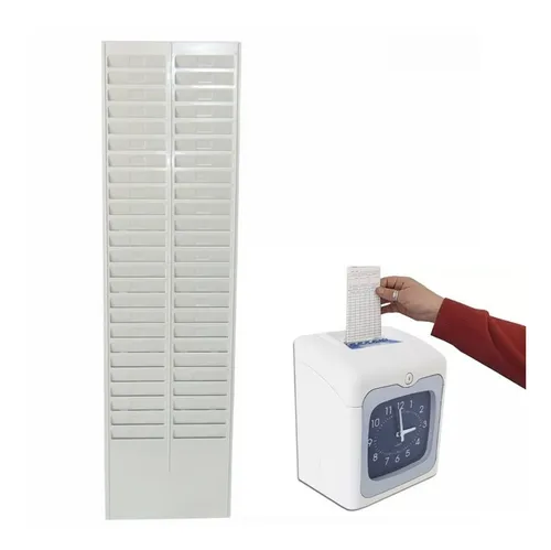 comprar Tarjetero Para 50 Tarjetas Reloj Control Asistencia