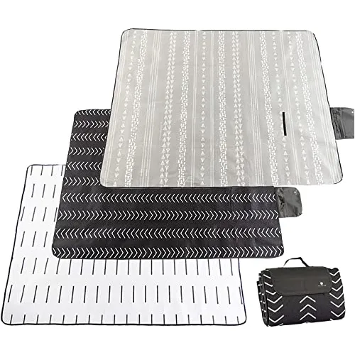 Manta De Picnic Extra Grande Exteriores, 80 X 60 , 3 C...