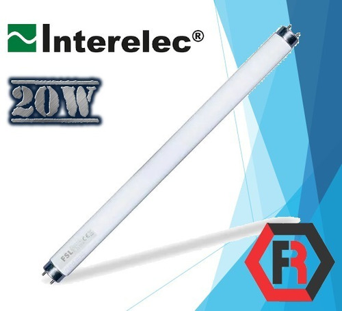 Tubo Fluorescente 60cm 18w 220v Interelec No Led X 25 Unidad