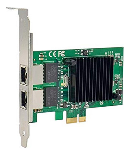 Tarjeta De Red De Servidor X-media Xm-na3821 Pci-e De Doble