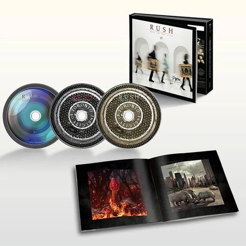 3 Cd Rush Moving Pictures 40th Anniversary 2022 Deluxe Edit.