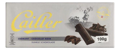 Chocolate Cailler Cacau Amargo 46% Barra 100g