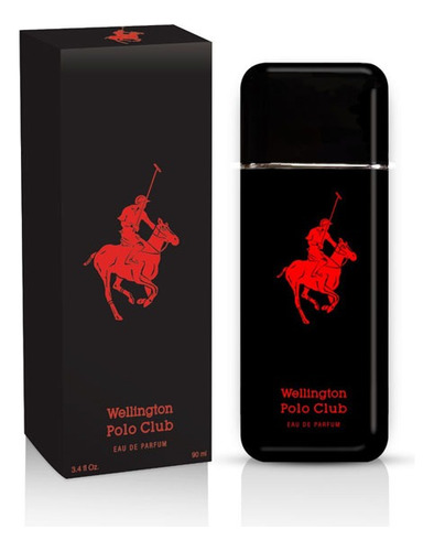Perfume Hombre Wellington Polo Club Black Edp X 90 Ml