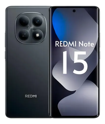 Xiaomi Redmi Note 15 256gb 8gb Ram Dual Sim Lancamento 2026 Preto