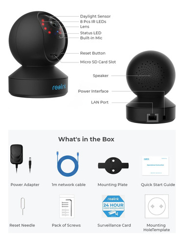 Indoor Security Camera, 3mp Pan & Tilt, Plugin Wifi Cam...