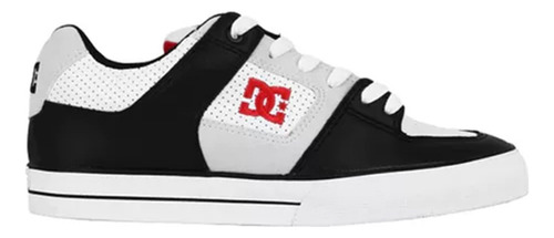 Zapatillas Dc Shoes Pure Negra Roja