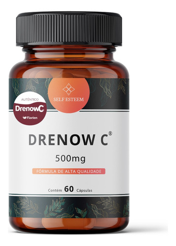 Drenow C 500mg 60 Cápsulas Com Selo De Autenticidade