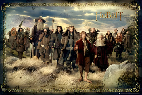 Póster The Hobbit Autoadhesivo 100x70cm #823