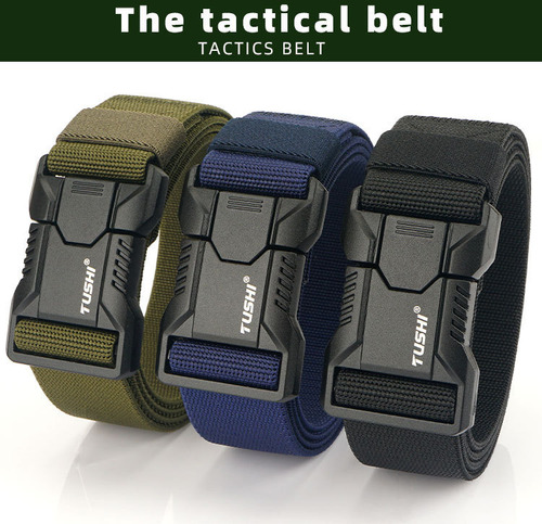 Cinturon Tactico Militar Uso Rudo Ajustable Nylon B