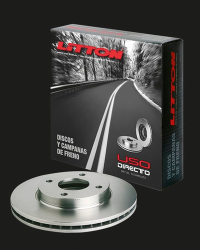 Discos De Freno Litton Bmw 320 323 325 2000» Ventilado Del