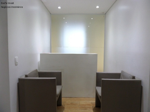 Imagem 8 de 12 de Conjunto Comercial No Condomínio Conjunto Morumbi Com 415,93 M², 1 Por Andar, Possui Layout Constituído Por 2 Salões, Entremeados Por Área De Convivência E Salas De Reunião, 1 Copa - Cc00065 - 688695
