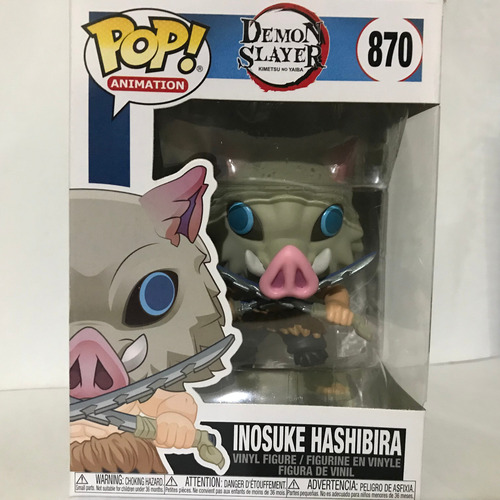Funko Pop Anime Demon Slayer Inosuke Hashibira 870