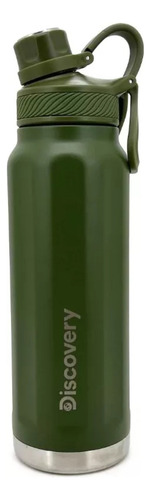 Botella Agua Deportiva Térmica 960 Ml Discovery Acero Inox Color Verde 16449