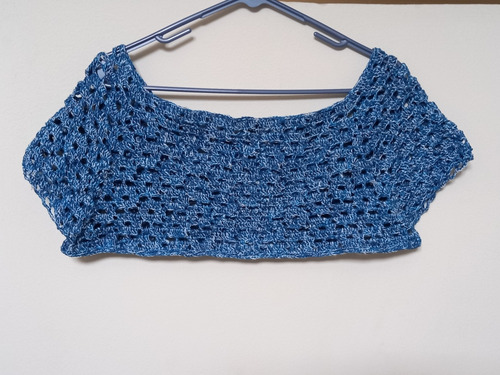 Croptop Tejido En Crochet