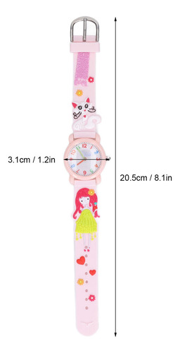 Relojes Para Niños Con Dibujos Animados En 3d De Silicona