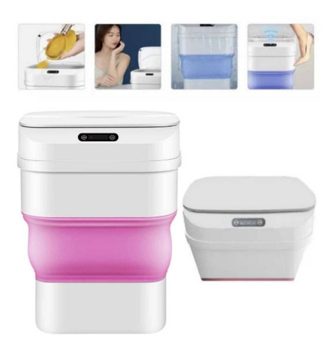 Tacho De Basura Inteligente Con Sensor Baño Cocina