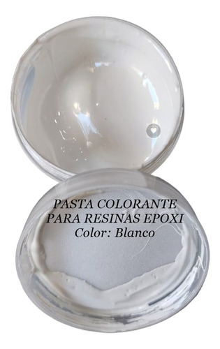 Pasta Colorante Para Resinas Epoxi Color Blanco Novarchem