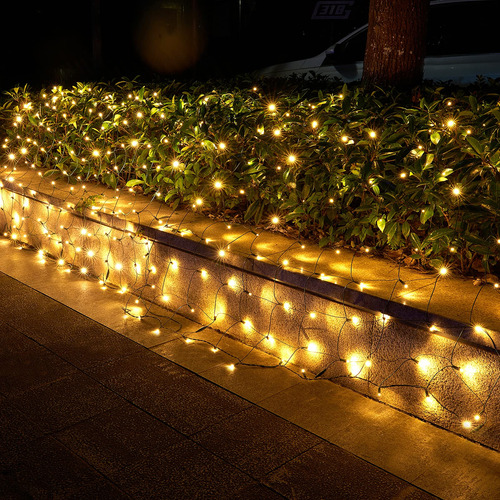 Luz Led Red Navidad Para Exterior 120 6 X 4 Pie Conectabl Al