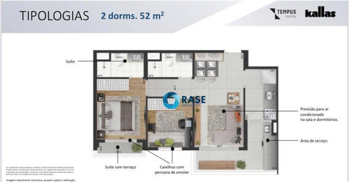 Lindo Apartamento Com 2 Dormitórios À Venda, 52 M² Por R$ 776.812 - Indianópolis - São Paulo/sp - Ap11891