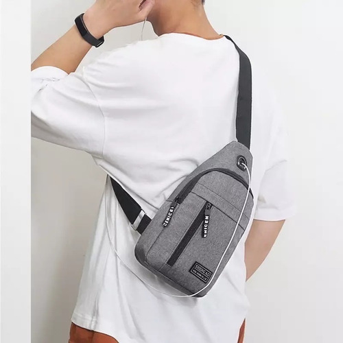 Bolso De Pecho Para Hombre Estilo Cruzado A La Moda