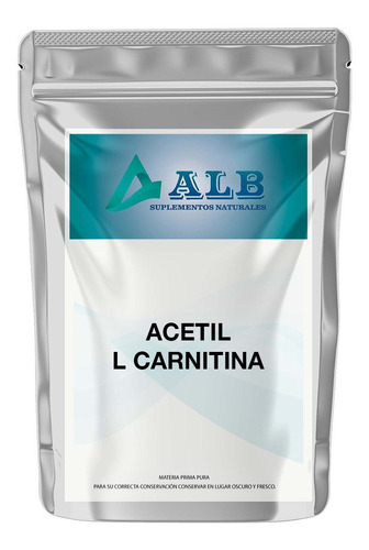 Acetil Carnitina Pura En Polvo 250 Gr Alb Sabor característico