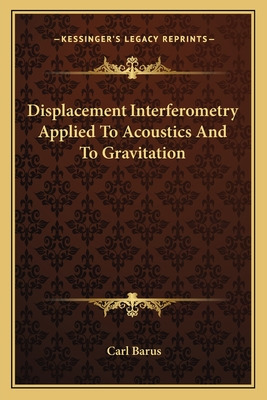 Libro Displacement Interferometry Applied To Acoustics An...