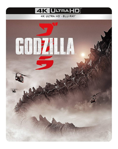 4k Ultra Hd + Blu-ray Godzilla (2014) / Steelbook