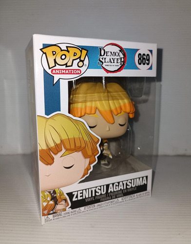 Funko Pop Zenitsu Agatsuma #869 (Usado)