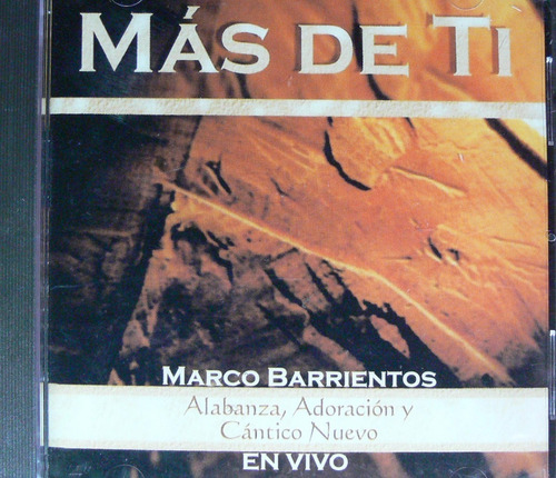 Marco Barrientos - Más De Ti En Vivo 