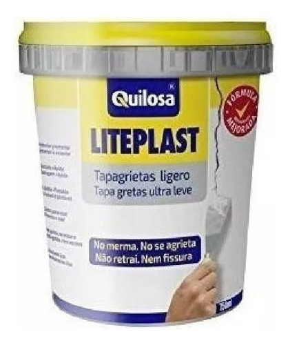 Tapa Grietas Agujeros Fisuras Liteplast Quilosa 750g Davinci