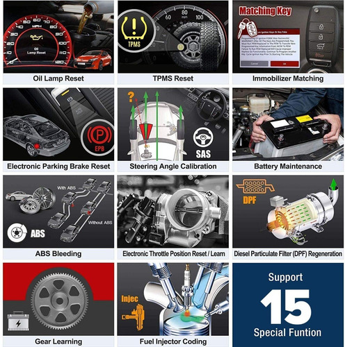 Escaner Launch X431 Crp429c Obd2 Para Programacion