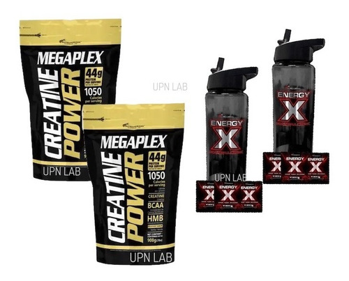 Proteina Megaplex Creatin Power + Dos Mega Energy Upn