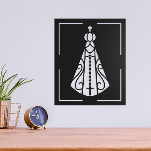 Quadro Decorativo Parede Religião Nossa Senhora Apa/ 02 30cm