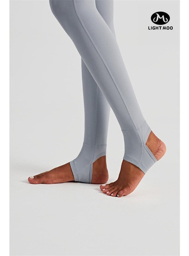Leggings De Yoga Para Mujer Pantalones Deportivos-gris 