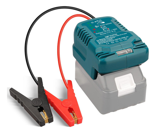 Kit Jumper Cables Jump Para Batería De 18 V, Arranque Rápido