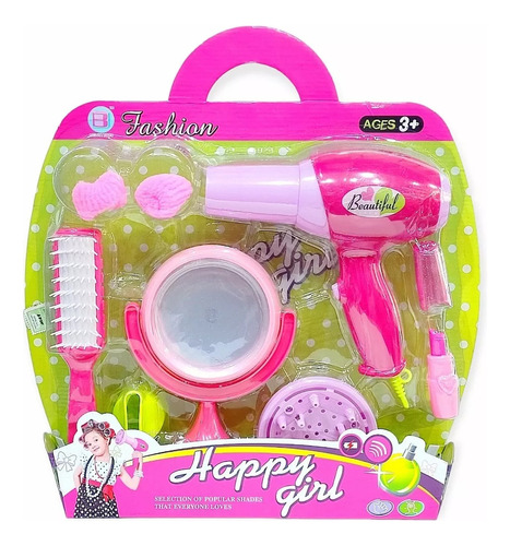 Set De Belleza Accesorios Para El Pelo Happy Girl Fashion