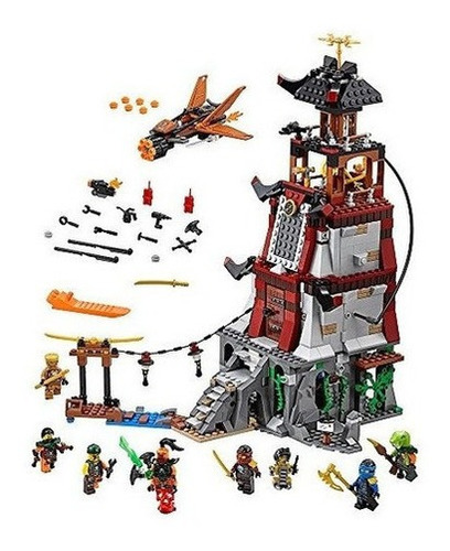 Lego Ninjago El Faro De Asedio Juguete De Los Niños