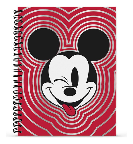 Cuaderno Universitario A4 Mickey Mouse T/dura Mooving