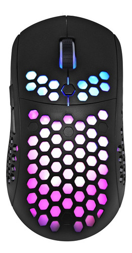 Imagem 3 de 9 de Mouse Gamer Keppni Pro Usb Rgb Ultra Leve Evolut 10000dpi