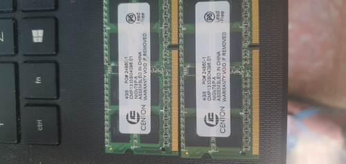 2 Memorias Ram De 4gb De Laptop Por $600